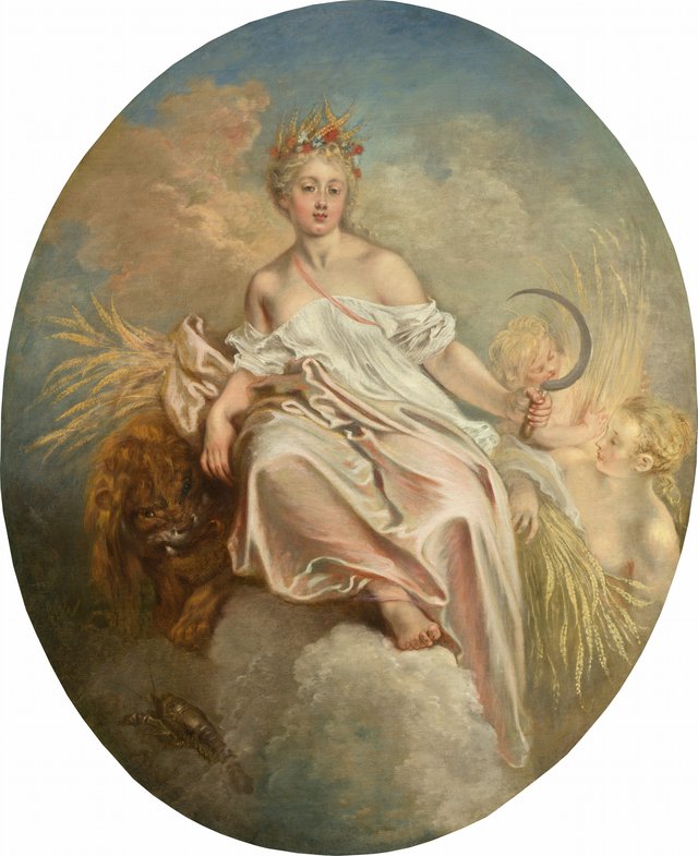 Ceres (Summer) by Jean-Antoine Watteau