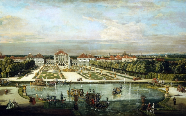 Nymphenburg Palace, Munich by Bernardo Bellotto