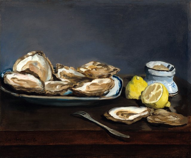 Oysters by Édouard Manet