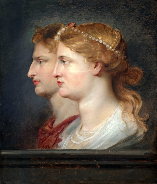 Agrippina and Germanicus by Peter Paul Rubens