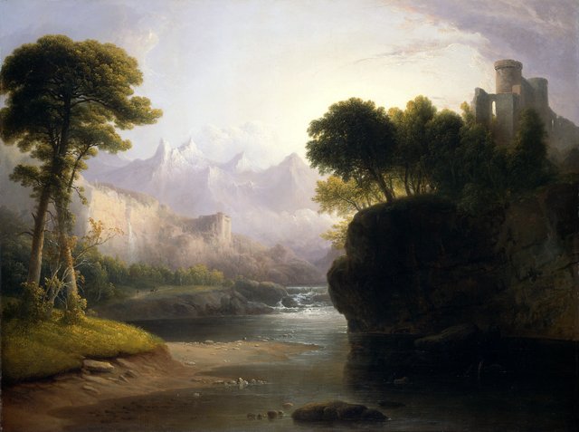 Fanciful Landscape by Thomas Doughty