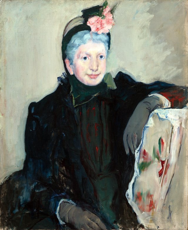 Portrait of a Lady by Mary Cassatt