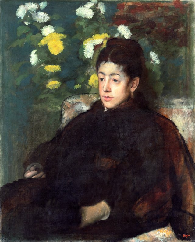 Mademoiselle Malot by Edgar Degas