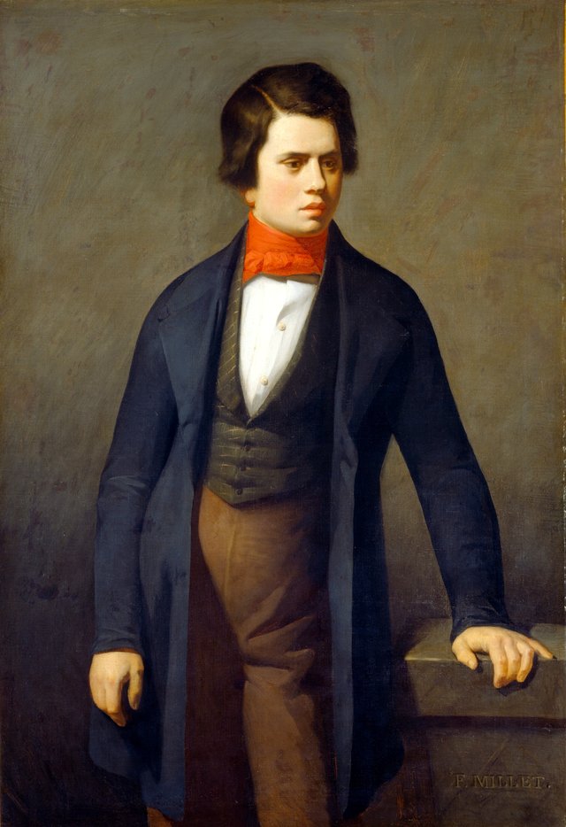 Leconte de Lisle by Jean-François Millet