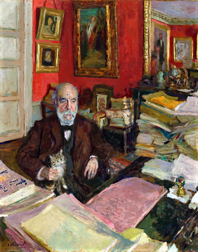 Théodore Duret by Édouard Vuillard