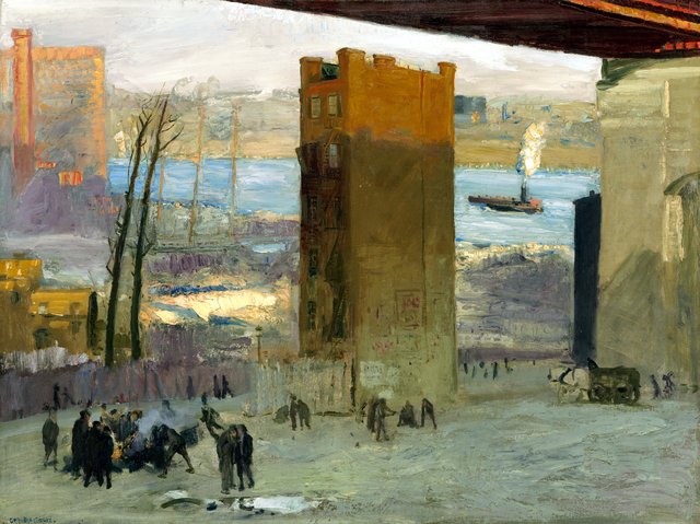 The Lone Tenement by George Bellows