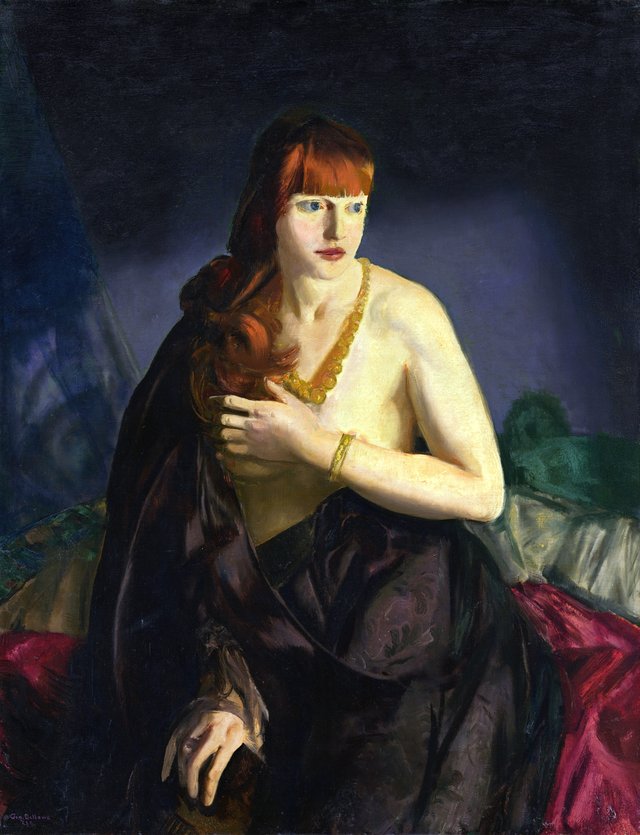 Nude with Red Hair by George Bellows