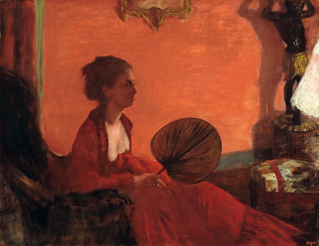 Madame Camus by Edgar Degas