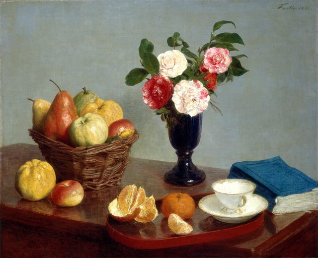 Still Life by Henri Fantin-Latour