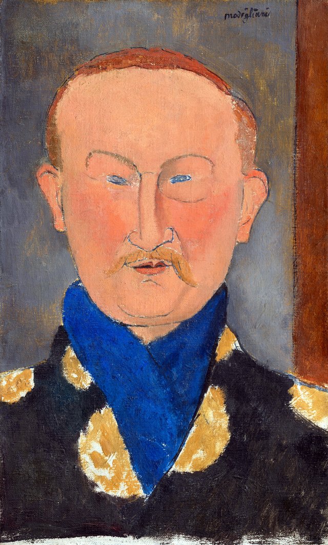 Léon Bakst by Amedeo Modigliani