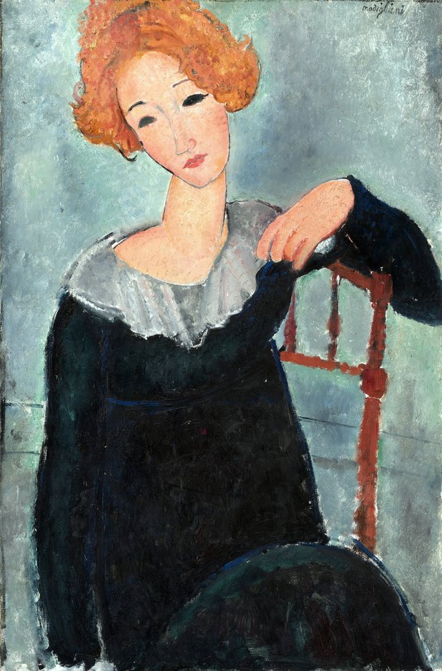 Woman with Red Hair by Amedeo Modigliani
