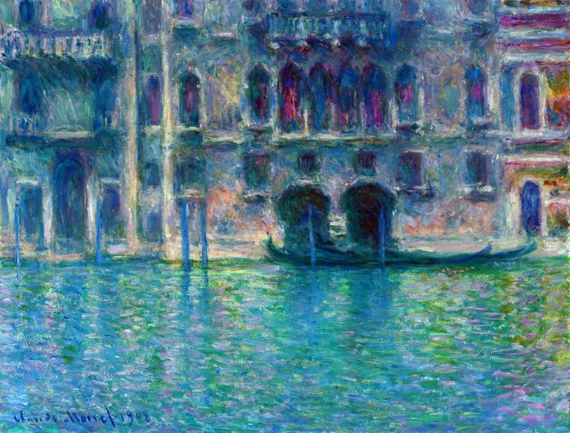 Palazzo da Mula, Venice by Claude Monet