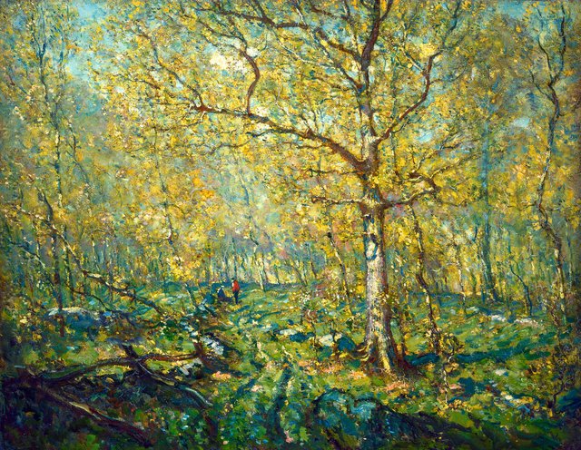 Spring Woods by Henry Ward Ranger