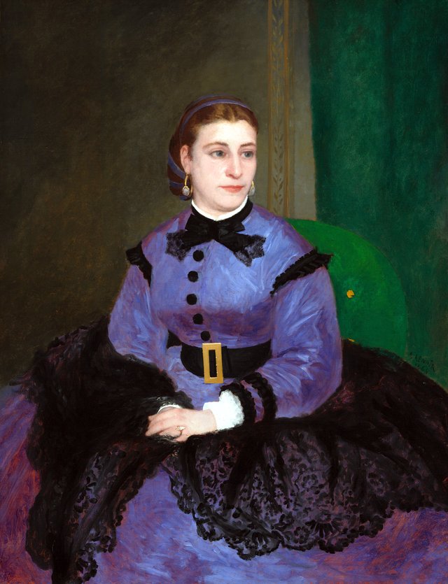 Mademoiselle Sicot by Pierre-Auguste Renoir