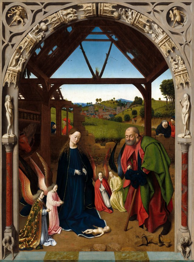 The Nativity by Petrus Christus