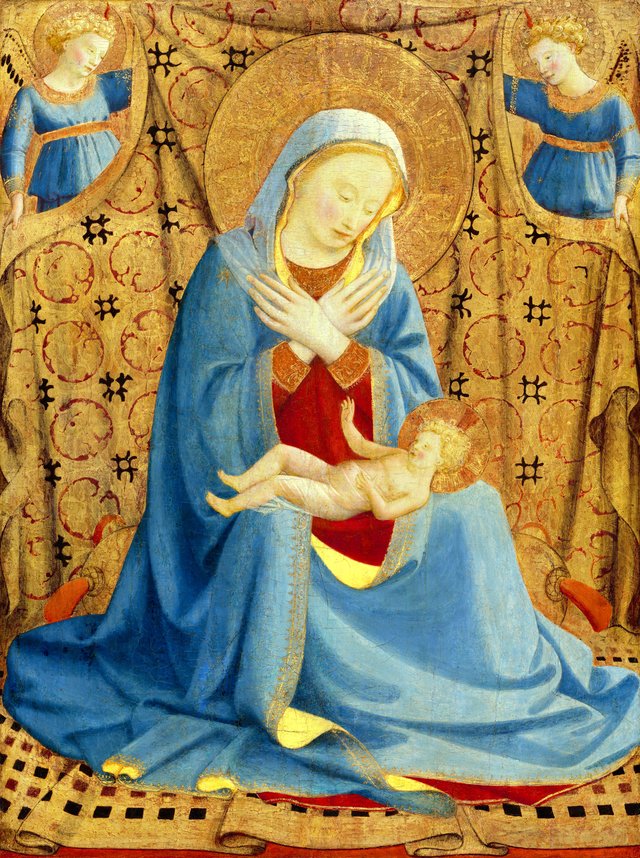 The Madonna of Humility by Fra Angelico