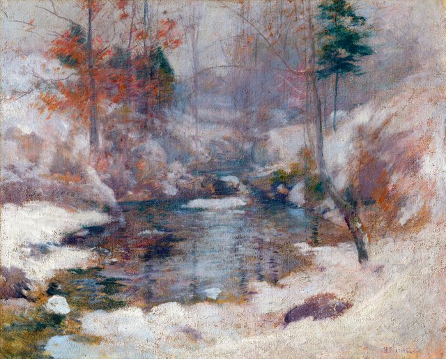 Winter Harmony by John Henry Twachtman
