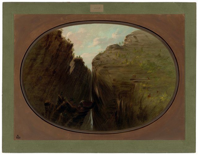 The Beetle Crevice by George Catlin