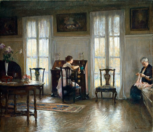Mother and Mary by Edmund Charles Tarbell