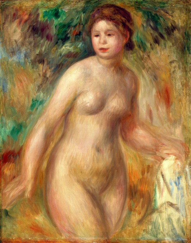 Nude by Pierre-Auguste Renoir