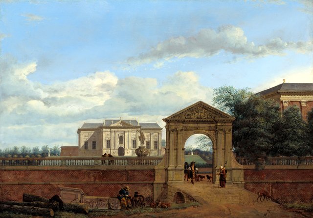 An Architectural Fantasy by Jan van der Heyden
