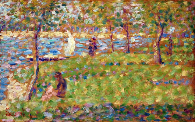 Study for "La Grande Jatte" by Georges Seurat