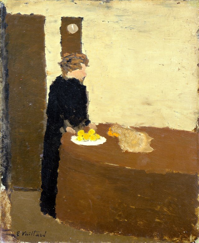 Woman in Black by Édouard Vuillard
