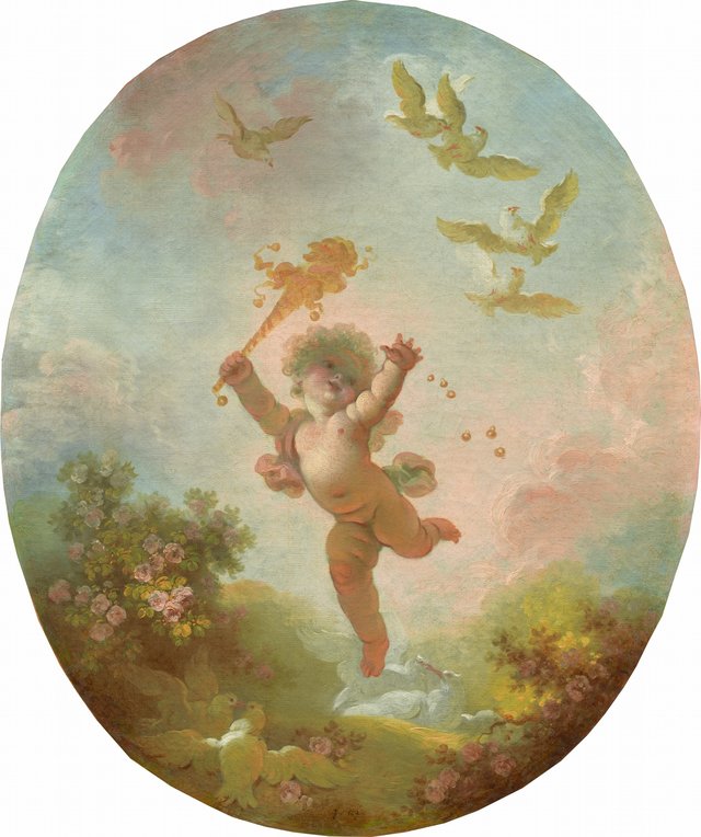 Love as Folly by Jean-Honoré Fragonard