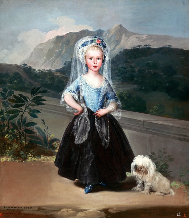 María Teresa de Borbón y Vallabriga, later Condesa de Chinchón by Francisco Goya