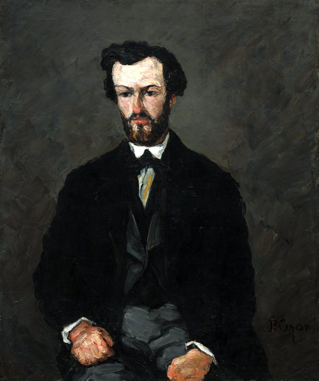 Antony Valabrègue by Paul Cézanne