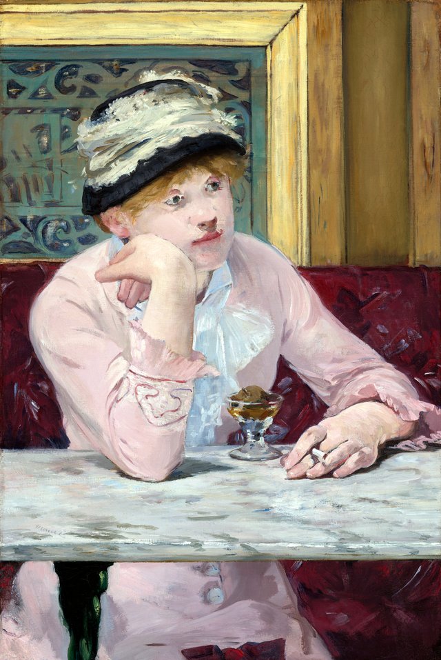 Plum Brandy by Édouard Manet