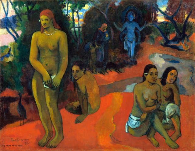 Te Pape Nave Nave (Delectable Waters) by Paul Gauguin