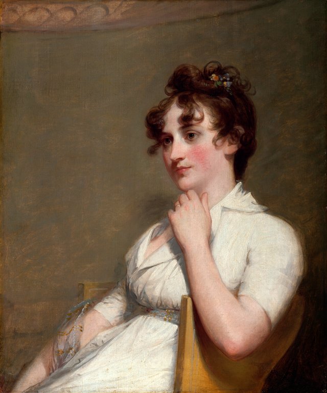 Eleanor Parke Custis Lewis (Mrs. Lawrence Lewis) by Gilbert Stuart
