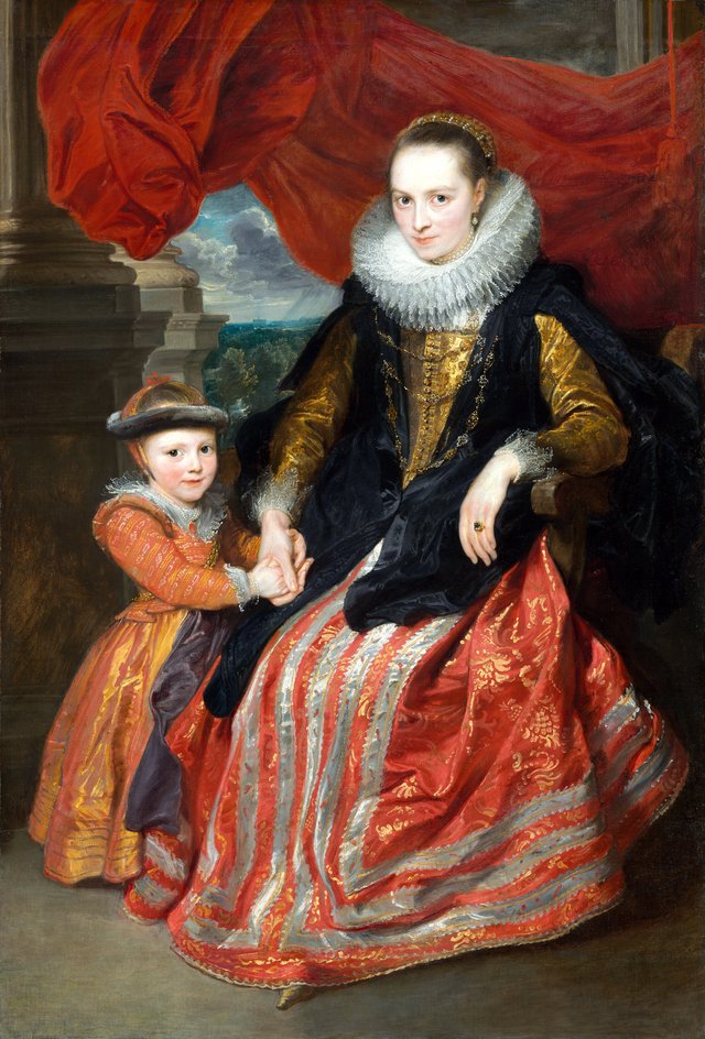 Susanna Fourment and Her Daughter by Anthony van Dyck