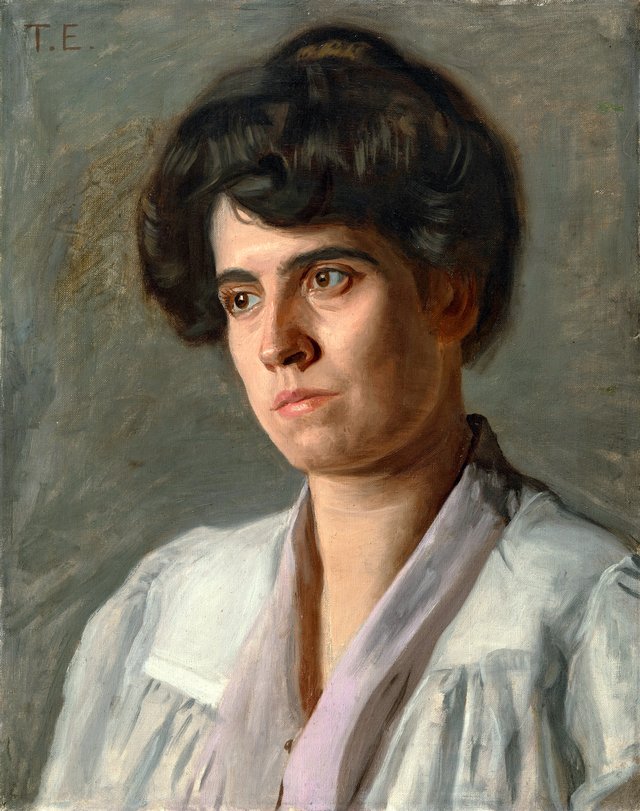Harriet Husson Carville (Mrs. James G. Carville) by Thomas Eakins