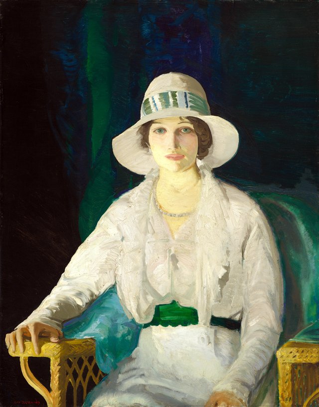 Florence Sittenham Davey (Mrs. Randall Davey) by George Bellows