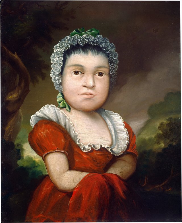 Portrait of a Child by Edward Hicks
