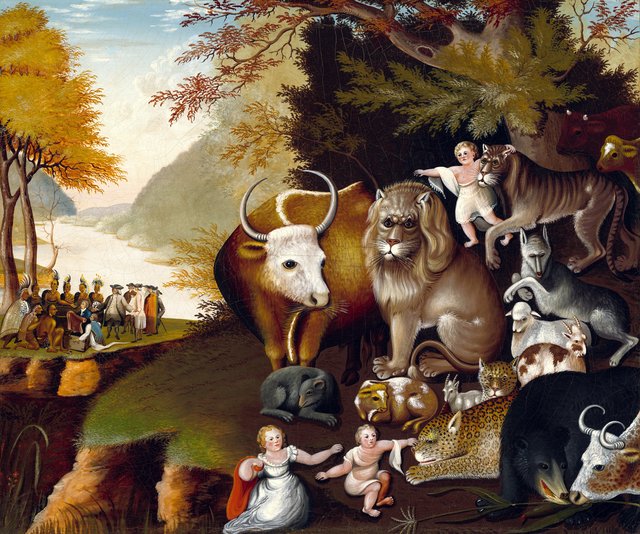 Peaceable Kingdom by Edward Hicks