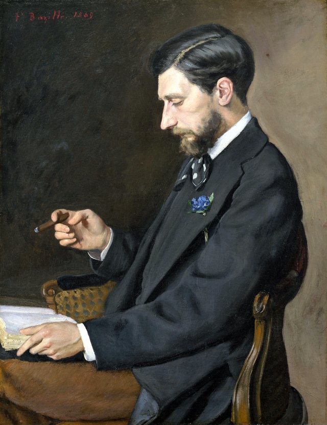 Edmond Maître by Frédéric Bazille