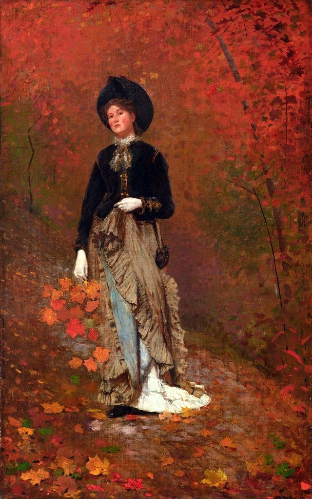Autumn by Winslow Homer