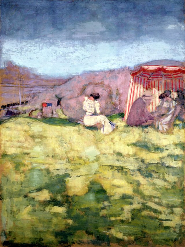 On the Beach by Édouard Vuillard