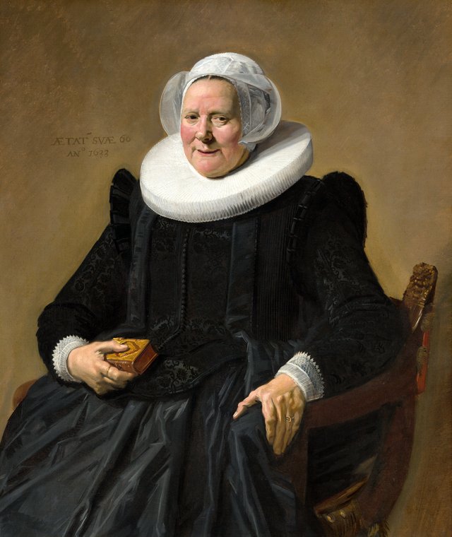 Portrait of a Woman Aged Sixty by Frans Hals