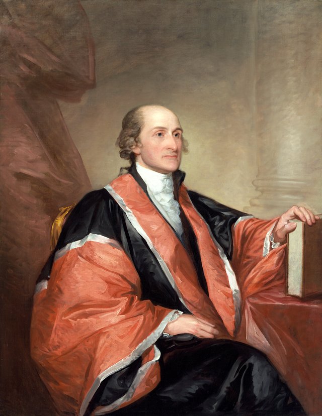 John Jay by Gilbert Stuart