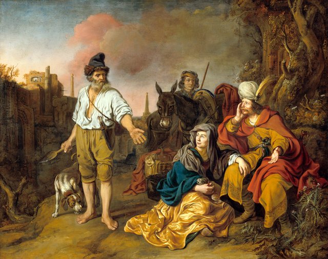 The Levite at Gibeah by Gerbrand van den Eeckhout