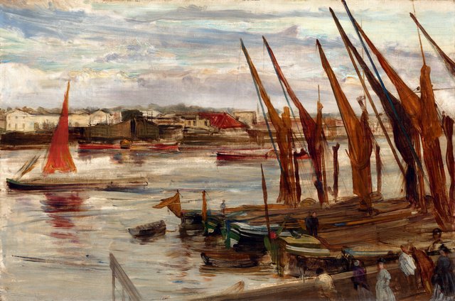 Battersea Reach by James McNeill Whistler