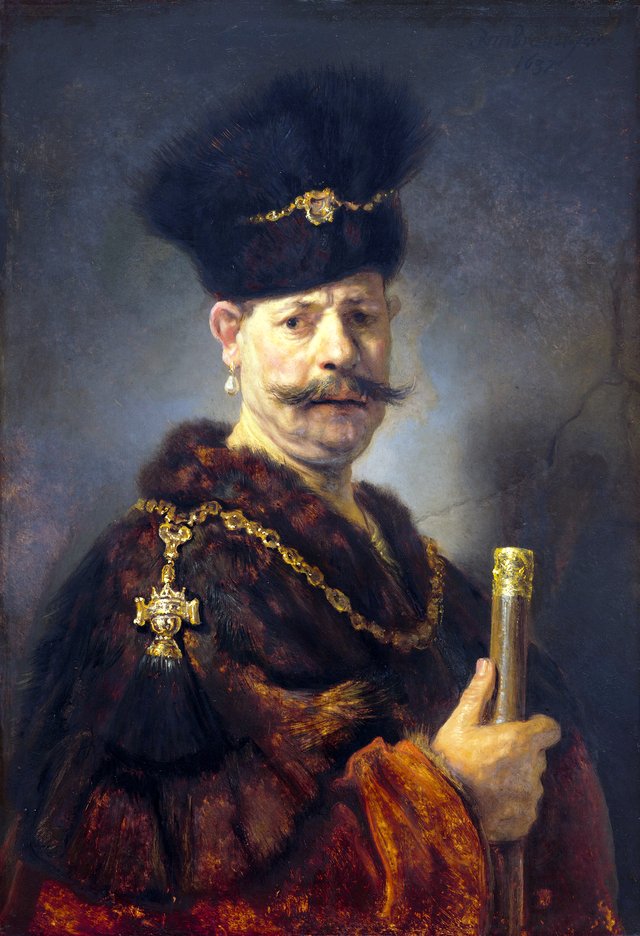A Polish Nobleman by Rembrandt