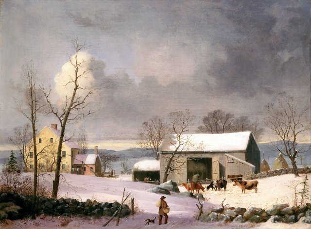 Winter in the Country by George Henry Durrie