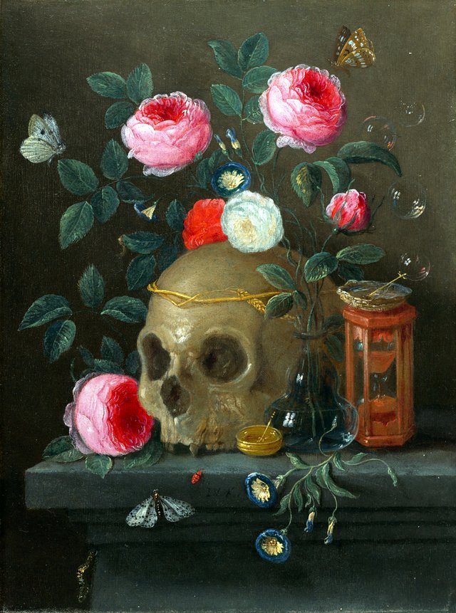 Vanitas Still Life by Jan van Kessel the Elder