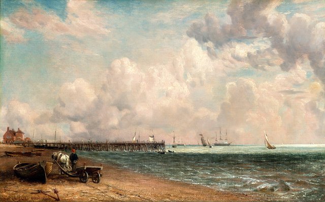 Yarmouth Jetty by John Constable
