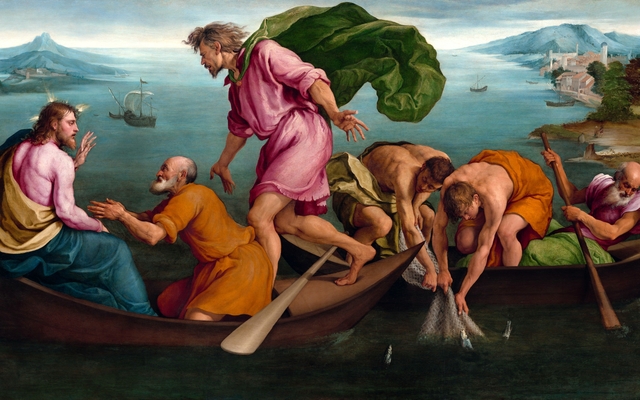 The Miraculous Draught of Fishes by Jacopo Bassano